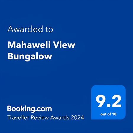 Mahaweli View Bungalow Kandy Exterior photo